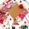 Sparkling Big Large Love Greeting Card Mini Scrapbook image