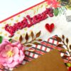Sparkling Big Large Love Greeting Card Mini Scrapbook image
