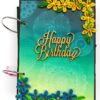Happy Birthday Handmade Scrapbook Gift - D1 image Happy Birthday Handmade Scrapbook Gift - D1 image
