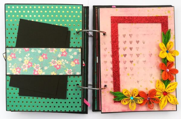 Happy Birthday Handmade Scrapbook Gift - D1 image Happy Birthday Handmade Scrapbook Gift - D1 image