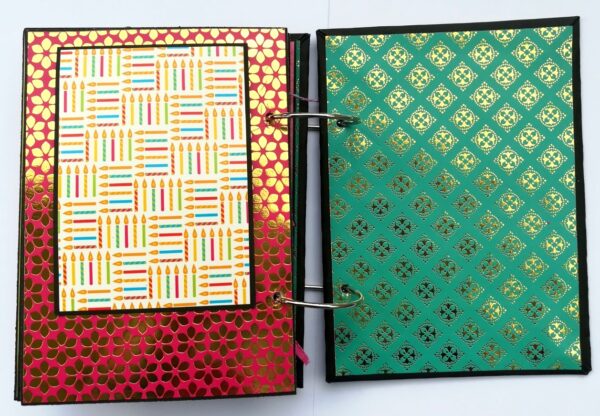 Happy Birthday Handmade Scrapbook Gift - D1 image Happy Birthday Handmade Scrapbook Gift - D1 image