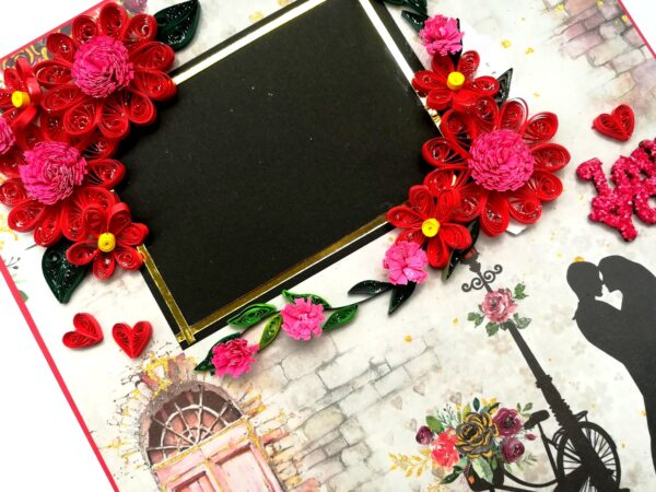 Sparkling Big Large Love Greeting Card Mini Scrapbook image