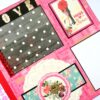 Sparkling Big Large Love Greeting Card Mini Scrapbook image