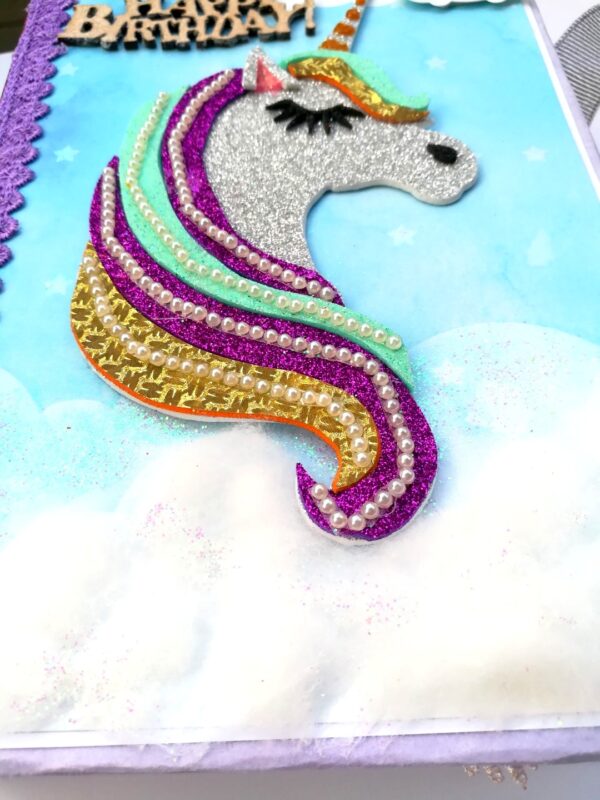 Sparkling Unicorn Birthday Scrapbook image Sparkling Unicorn Birthday Scrapbook image
