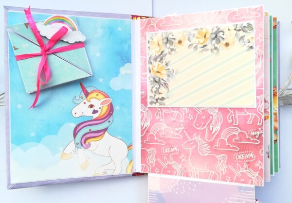 Sparkling Unicorn Birthday Scrapbook image Sparkling Unicorn Birthday Scrapbook image