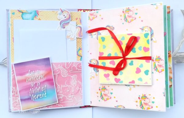 Sparkling Unicorn Birthday Scrapbook image Sparkling Unicorn Birthday Scrapbook image