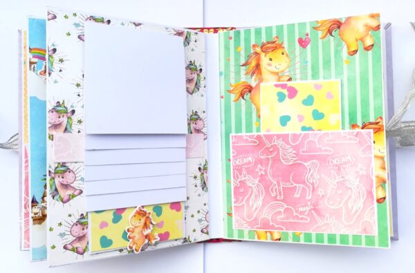 Sparkling Unicorn Birthday Scrapbook image Sparkling Unicorn Birthday Scrapbook image