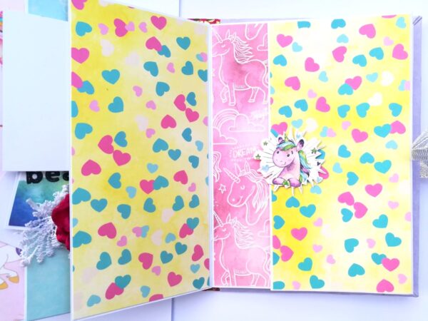 Sparkling Unicorn Birthday Scrapbook image Sparkling Unicorn Birthday Scrapbook image