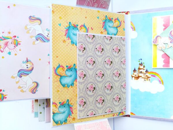 Sparkling Unicorn Birthday Scrapbook image Sparkling Unicorn Birthday Scrapbook image