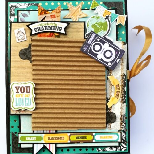 Male Birthday/ Memory Scrapbook image
