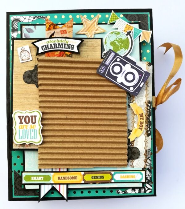 Male Birthday/ Memory Scrapbook image Male Birthday/ Memory Scrapbook image