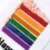 Sparkling Rainbow Cake Birthday Greeting card image Sparkling Rainbow Cake Birthday Greeting card image
