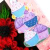 Sparkling Red Quilled Flowers Birthday Card image Sparkling Red Quilled Flowers Birthday Card image