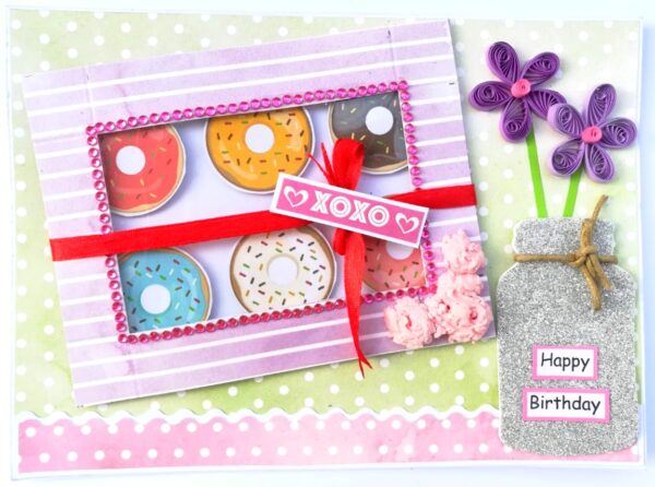 A Gift of Donuts Greeting Card image A Gift of Donuts Greeting Card image