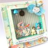 Baby Boy - 2 fold Mini Scrapbook image Baby Boy - 2 fold Mini Scrapbook image