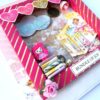 Baby Girl - 2 fold Mini Scrapbook image Baby Girl - 2 fold Mini Scrapbook image