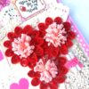 Sparkling Quilled Flowers 2 Fold Love Mini Scrapbook image Sparkling Quilled Flowers 2 Fold Love Mini Scrapbook image