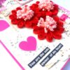 Sparkling Quilled Flowers 2 Fold Love Mini Scrapbook image Sparkling Quilled Flowers 2 Fold Love Mini Scrapbook image