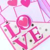 Sparkling Quilled Flowers 2 Fold Love Mini Scrapbook image Sparkling Quilled Flowers 2 Fold Love Mini Scrapbook image