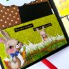 Happy Birthday Kids Themed Colorful Scrapbook image