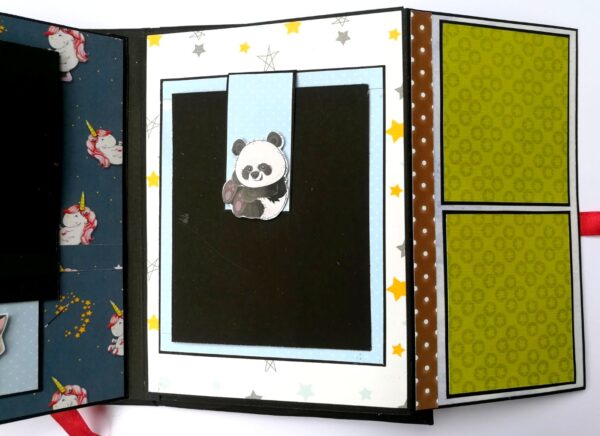 Happy Birthday Kids Themed Colorful Scrapbook image