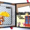 Happy Birthday Kids Themed Colorful Scrapbook image