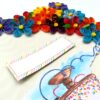 Multicolored Quilled Flowers Birthday Card image Multicolored Quilled Flowers Birthday Card image