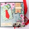 Male Themed Pocket Mini Scrapbook - M1 image Male Themed Pocket Mini Scrapbook - M1 image