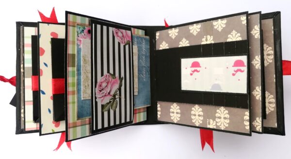 Male Themed Pocket Mini Scrapbook - M2 image Male Themed Pocket Mini Scrapbook - M2 image