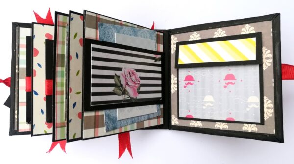 Male Themed Pocket Mini Scrapbook - M2 image Male Themed Pocket Mini Scrapbook - M2 image