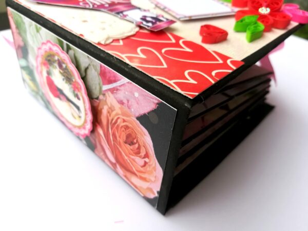 Love Themed Pocket Mini Scrapbook - LM1 image Love Themed Pocket Mini Scrapbook - LM1 image