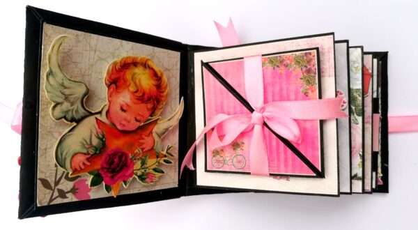 Love Themed Pocket Mini Scrapbook - LM1 image Love Themed Pocket Mini Scrapbook - LM1 image