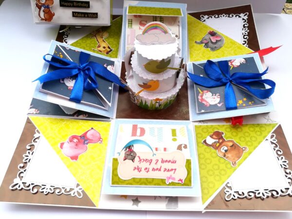 Happy Birthday Kids Theme Explosion Box image Happy Birthday Kids Theme Explosion Box image