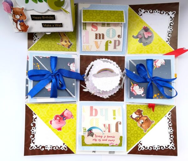 Happy Birthday Kids Theme Explosion Box image Happy Birthday Kids Theme Explosion Box image