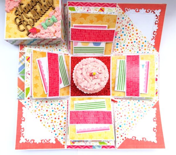 Colorful Sparkling Birthday Explosion Box image Colorful Sparkling Birthday Explosion Box image