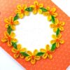 Quilled Yellow Flowers Greeting Card image Quilled Yellow Flowers Greeting Card image