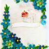 Quilled Blue Themed All Occasion card image Quilled Blue Themed All Occasion card image