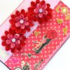 Love Themed Red Quilled Flowers Greeting card image Love Themed Red Quilled Flowers Greeting card image
