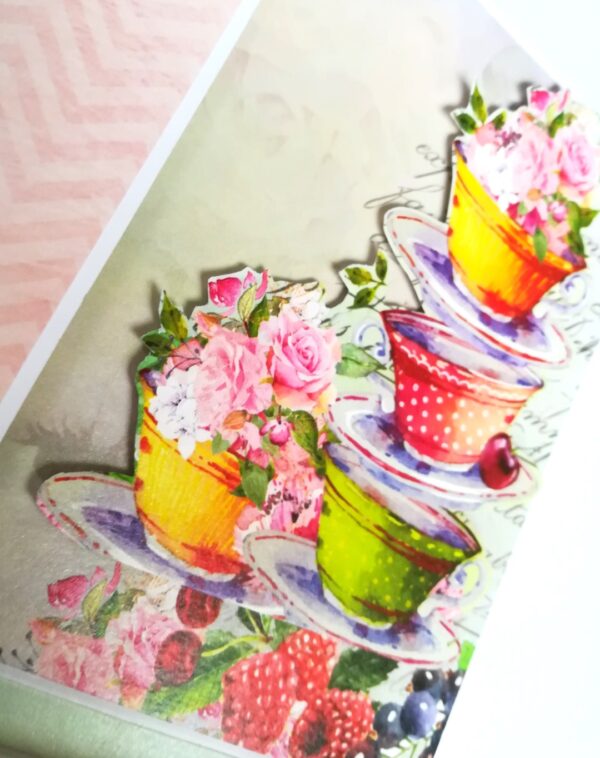 Sparkling Multicolored Birthday Mini Scrapbook C1 image Sparkling Multicolored Birthday Mini Scrapbook C1 image