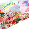 Sparkling Multicolored Birthday Mini Scrapbook C1 image Sparkling Multicolored Birthday Mini Scrapbook C1 image