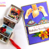 Pop Up Photo Handmade Quilled Rakhi Combo image Pop Up Photo Handmade Quilled Rakhi Combo image