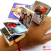 Pop Up Photo Handmade Quilled Rakhi Combo image Pop Up Photo Handmade Quilled Rakhi Combo image