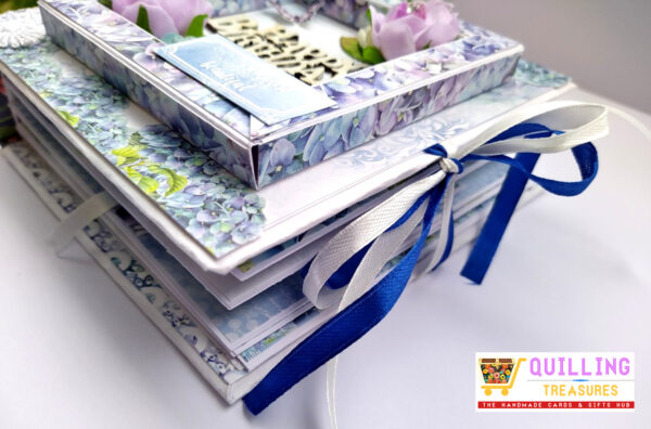Birthday Scrapbook - Blue themed image Birthday Scrapbook - Blue themed image