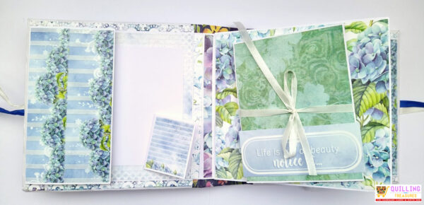 Birthday Scrapbook - Blue themed image Birthday Scrapbook - Blue themed image