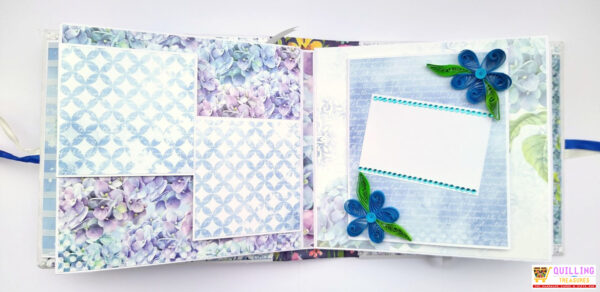 Birthday Scrapbook - Blue themed image Birthday Scrapbook - Blue themed image