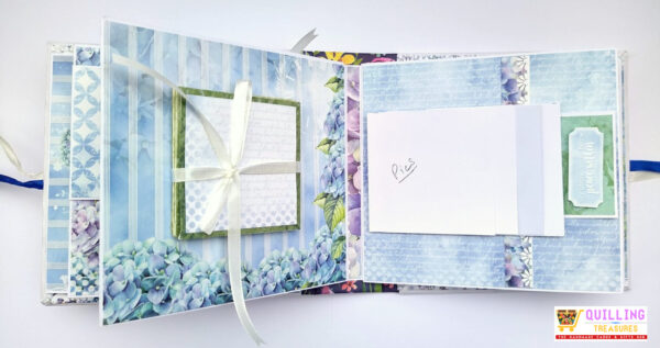 Birthday Scrapbook - Blue themed image Birthday Scrapbook - Blue themed image