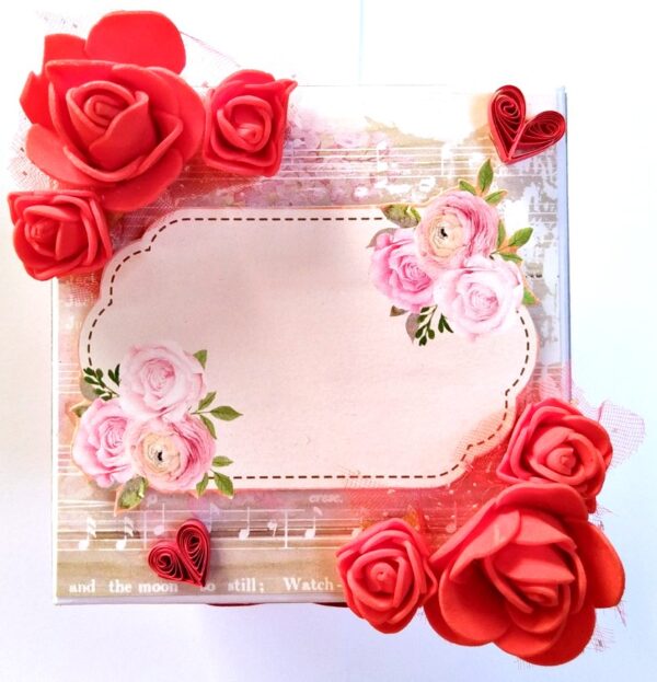 Love and Birthday Red Explosion Box image Love and Birthday Red Explosion Box image