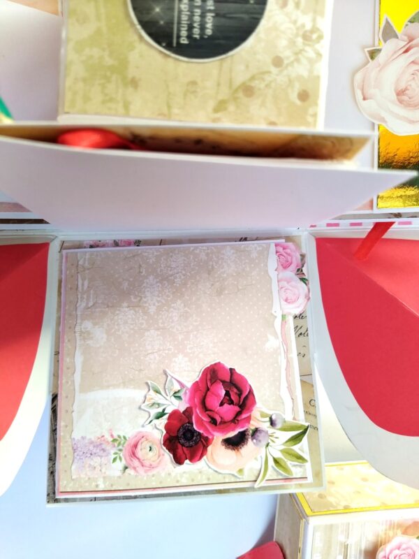 Love and Birthday Red Explosion Box image Love and Birthday Red Explosion Box image