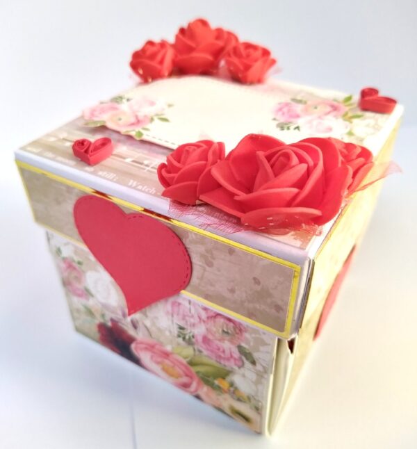Love and Birthday Red Explosion Box image Love and Birthday Red Explosion Box image