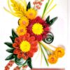 Sparkling Quilled Assorted Flowers Card image Sparkling Quilled Assorted Flowers Card image